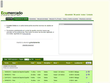 Tablet Screenshot of ecumercado.com